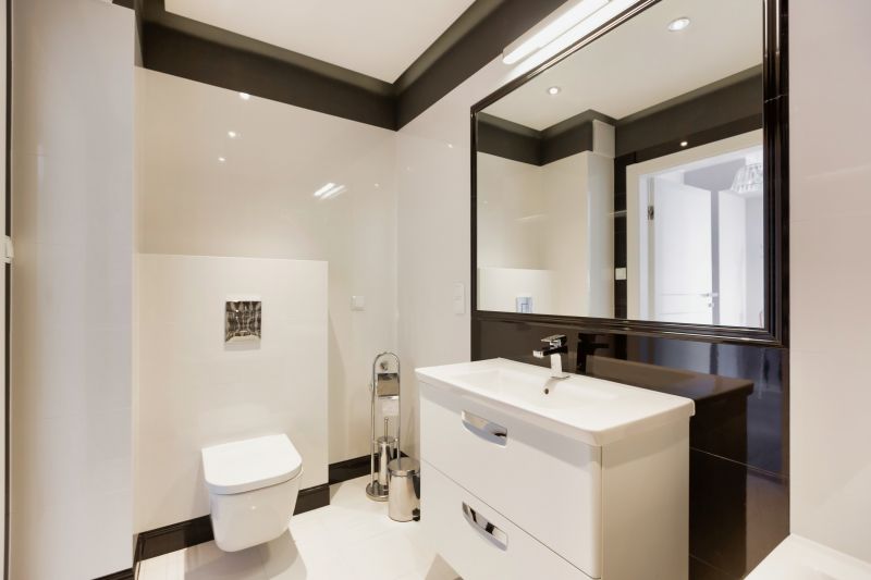 Minimalist Design with Floating Vanities
